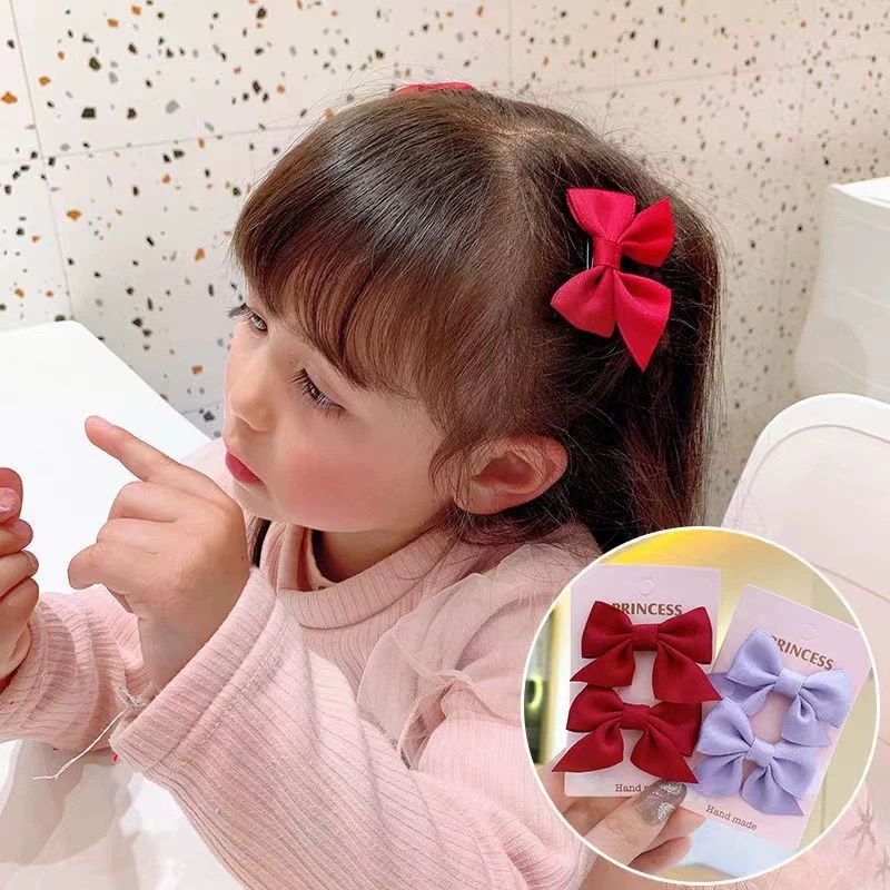 Pinza para el pelo con lazo para niños, tocado, pinza para el pelo de princesa para bebé, pinza para el pelo para niña pequeña, accesorios para el cabello
