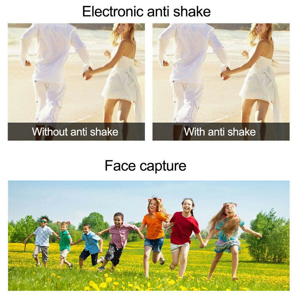 16X Zoom 2.7 inch Digital Video Camera HD 1080P Vlogging Camcorder Recorder