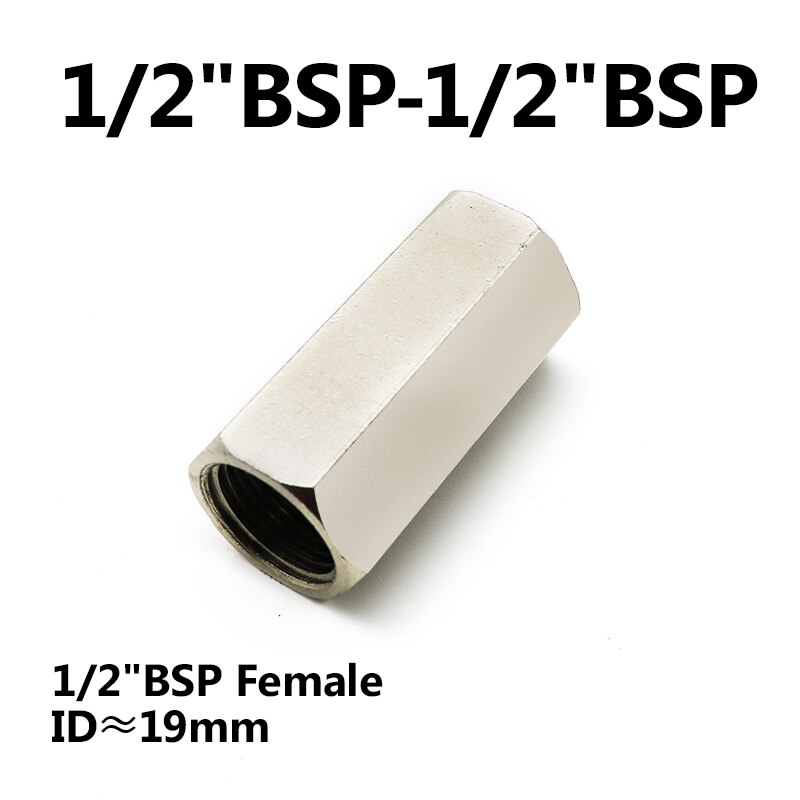 Pneumatic Check Valve Brass 4m 6mm 8mm 10mm 1/4 3/8 1/2 Inch Pipe Fitting Adapter Single Way Valve for Air Compressor Air Tube: CV-04BSP