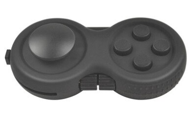 Nuovo giocattolo antistress per adulti bambini fidget pad sollievo dallo stress spremere divertimento ansia della mano giocattolo sensoriale regalo educativo per bambini: Black