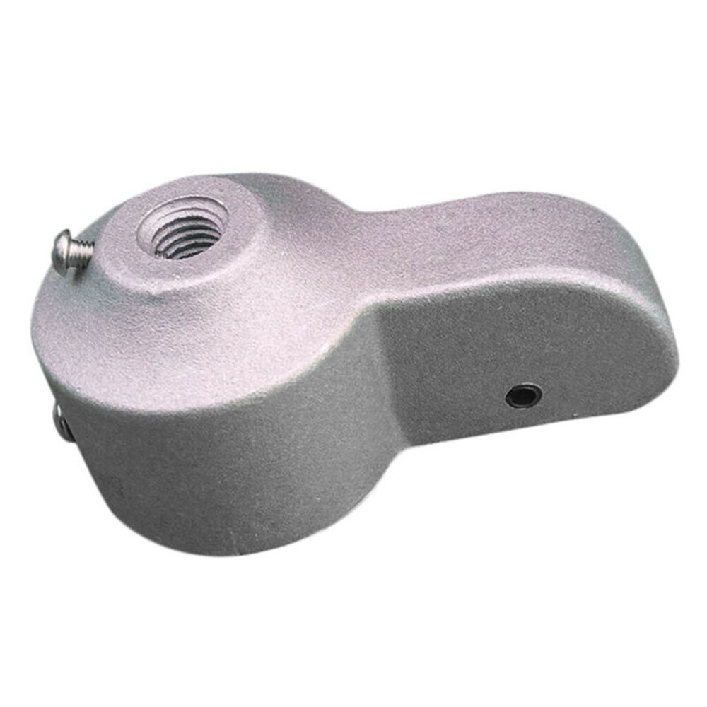 Reparationssats för flaggstångsdelar 2 tums lastbilsremskiva aluminium med klämma fallrep 11 x 6 x 5cm / 0.43 x 0.24 x 0.20 tum