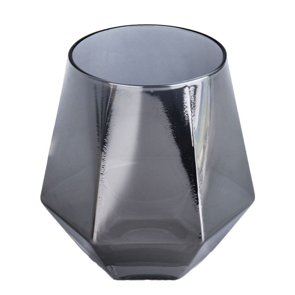 Phnom penh diamant färgglada glas bar sexkantig kristall whisky sprit glas juice kopp vin set: Pf180506