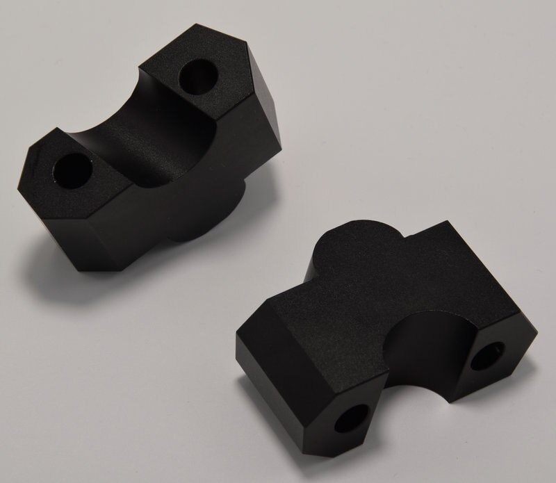 Modified fits Kawasaki Z750 04 Z1000 07 handlebar risers/ Height up Adapters