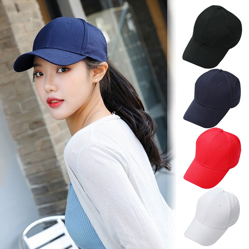 Duck tongue baseball cap hestehale sommer tennis cap solbeskyttelse visir camping cykling sejlsport golf  xd88