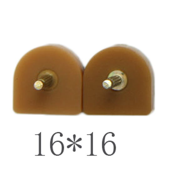 GUGULUZA Hoge Qualiy 5 Pairs Bruin Hoge Hak Schoenen DIY Reparaties Tips Pin Ankers Liften Vervanging 3mm: 16 16