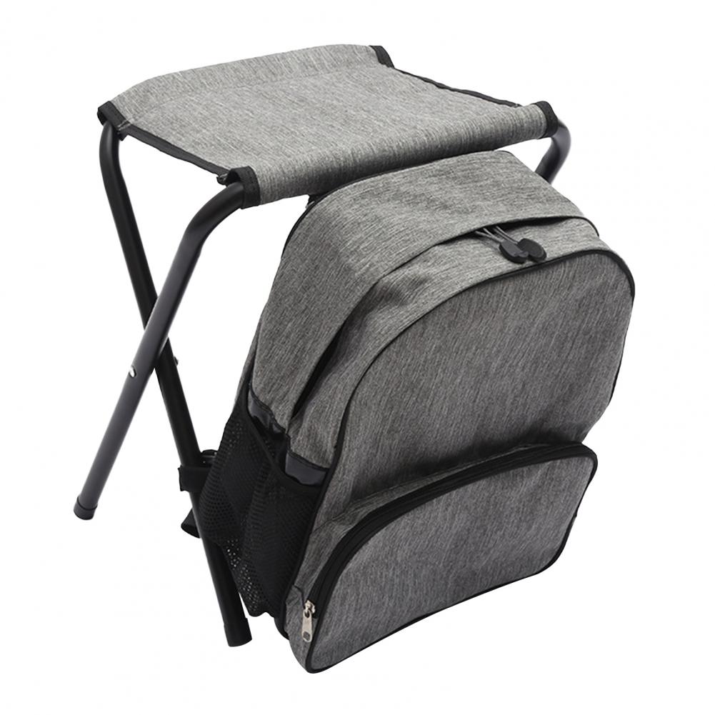 Backpack Stool Folding Step Stool Camping Fishing Folding Chair Backpack Stool Hiking Seat Pouch Sack Picnic Bag Camping Tool