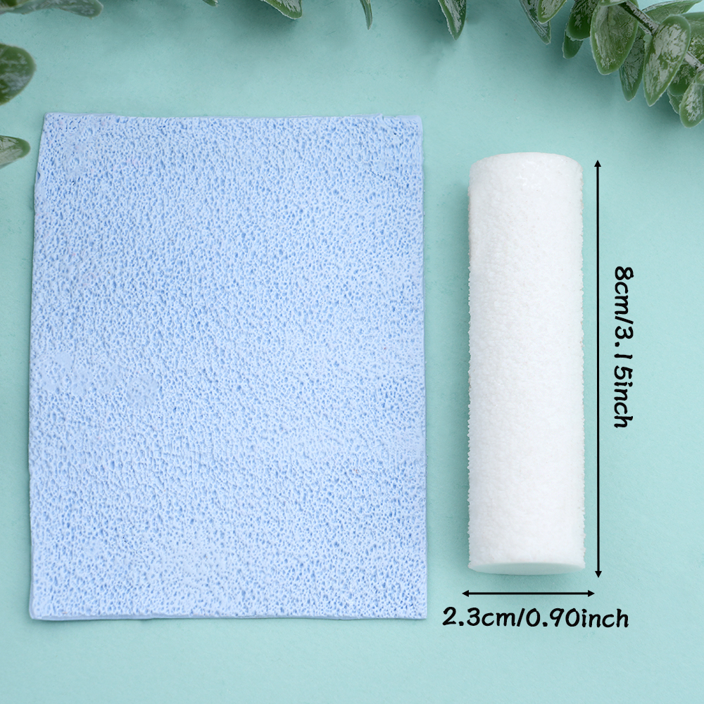 Polymer Clay Seamless Texture Roller Mold-Durable Plastic Tool for Earring Making, Ceramic Textures,DIY Crafts Jewelry Decora