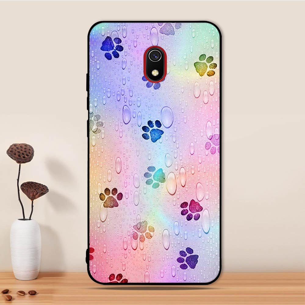 Para Redmi 8A funda para Xiaomi Redmi 8A funda Anime dibujos animados TPU Fundas Coque funda trasera para Xiaomi Redmi 8A 8 A funda de teléfono Silicona