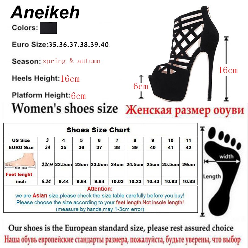 Aneikeh Women Summer Sandals Women Party Shoes Platform Wedding Pumps Stiletto Heels Open Toe High Heels Dress Shoes 116-20#