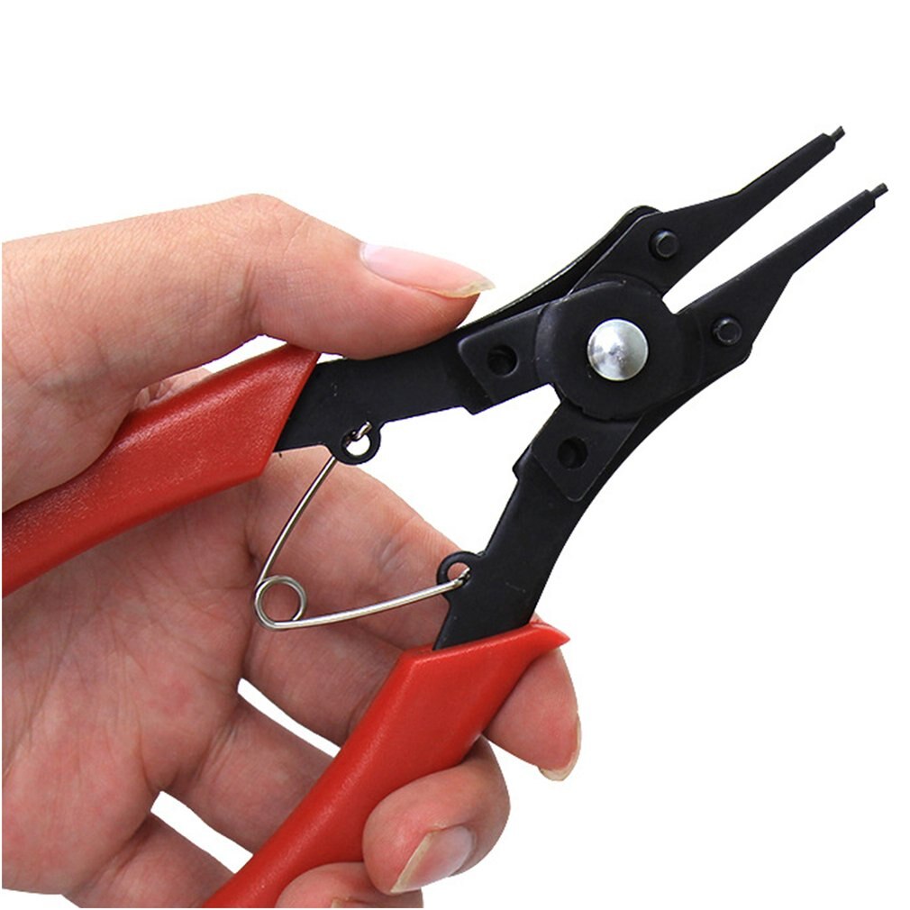 4 In 1 Multi Functional Multi Tool Tweezers 10-15mm With Four Unity Pliers Tools Card Wild Suit Ring Circlip Pliers Set