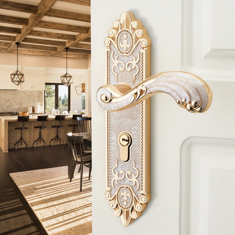 klasyczny wyciszenie sypialni nut klamka blokada bezpieczeństwa podział cichy zamek meble wewnętrznego drzwiowego