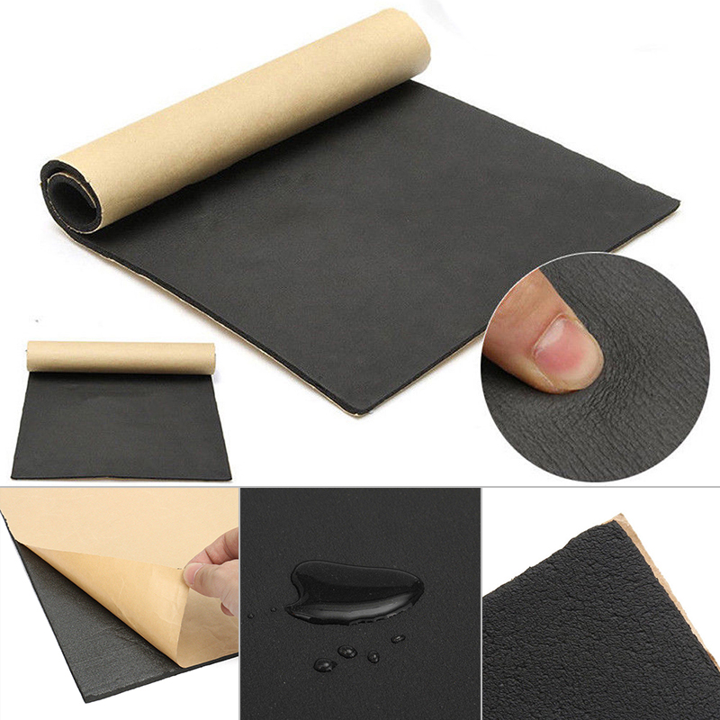 Foam Rubber Auto Deadening Closed Cell Thermal insulation High-density 50*50cm Noise Reduction Vehicle Durable