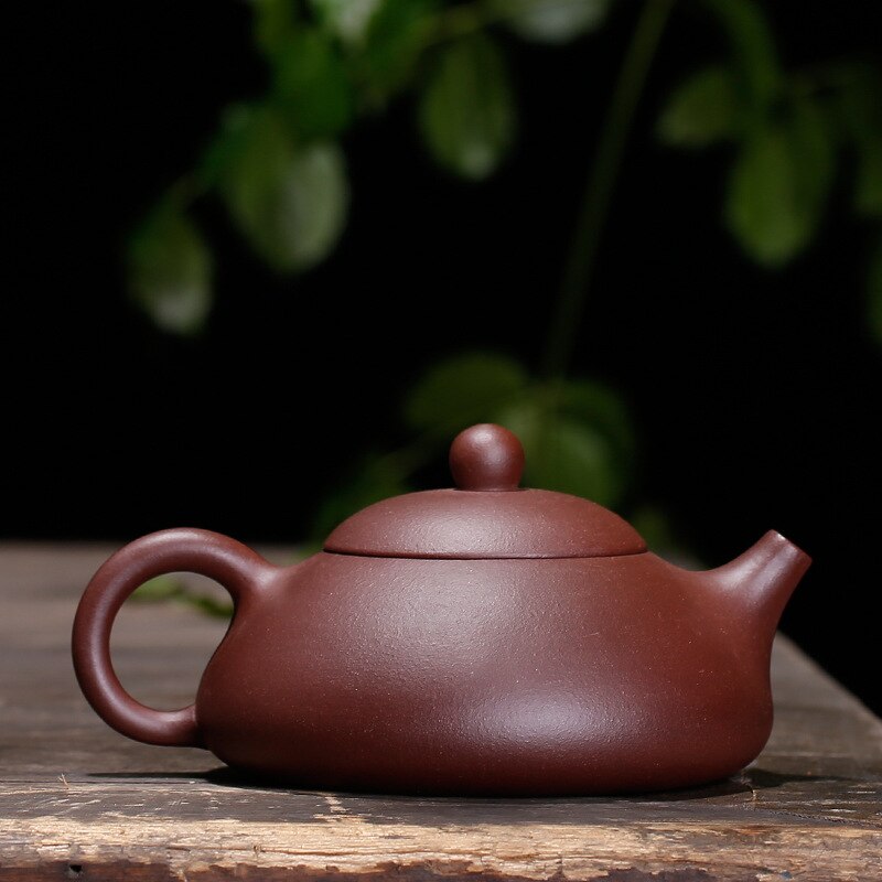 220ML Yixing Teapot Handmade Purple Clay Kettle Chinese Kung Fu Teaware Send Box Suit Puer Tieguanyin