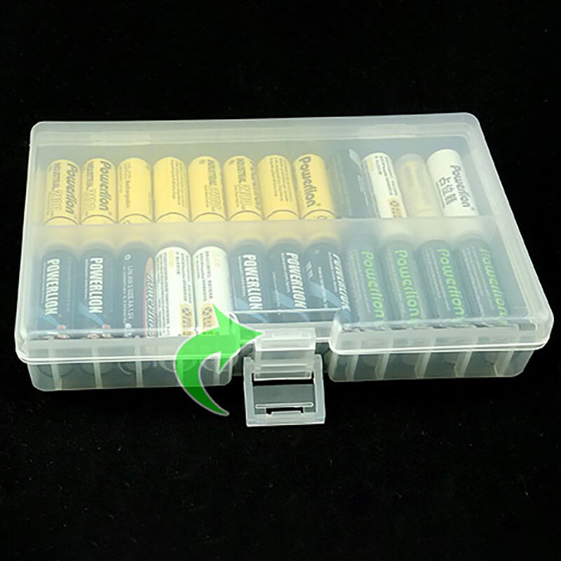 AA Size Cell Batterijen Houder Plastic Case Draagbare Batterij Case Houder Opbergdoos voor AAA Batterij Oplaadbare Volledige Cover