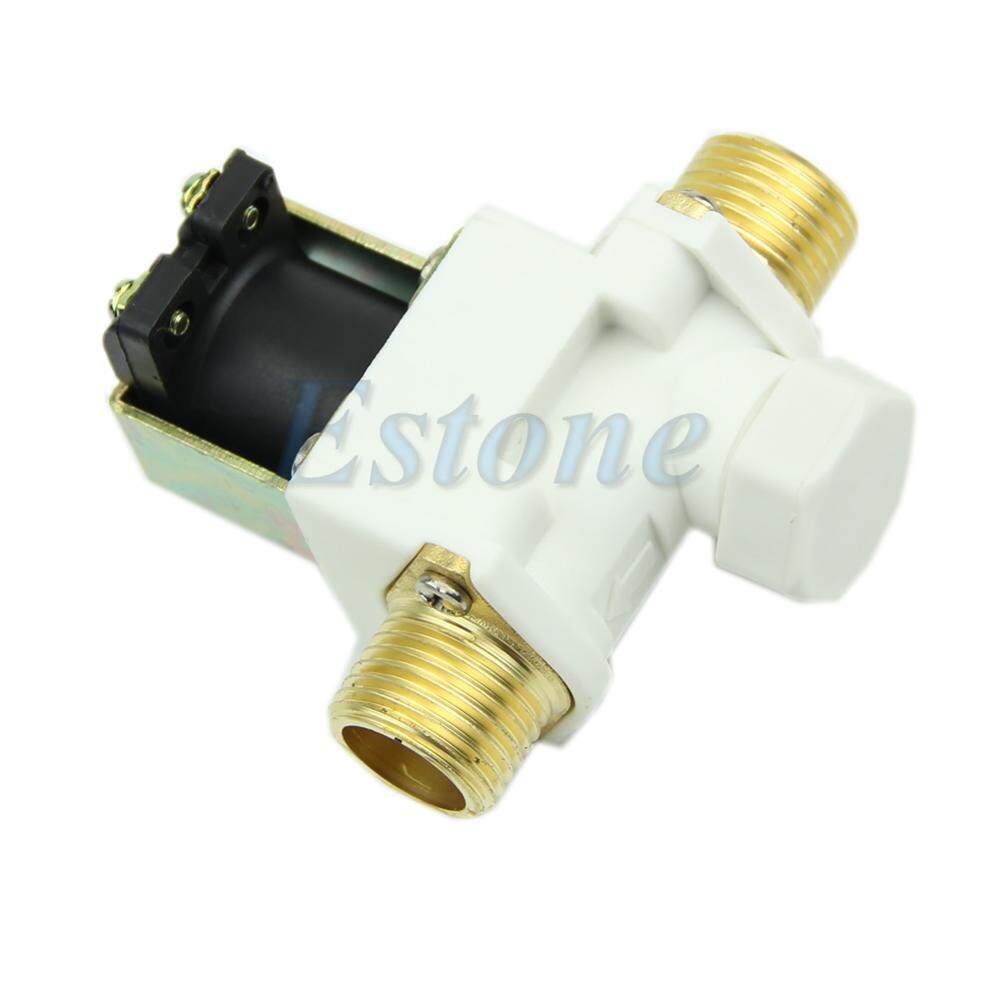 12V DC 1/2" 0-0.8MPa Electric Solenoid Valve N/C For Water Air Solar Water Heater Accessories Parts Replacements Durable