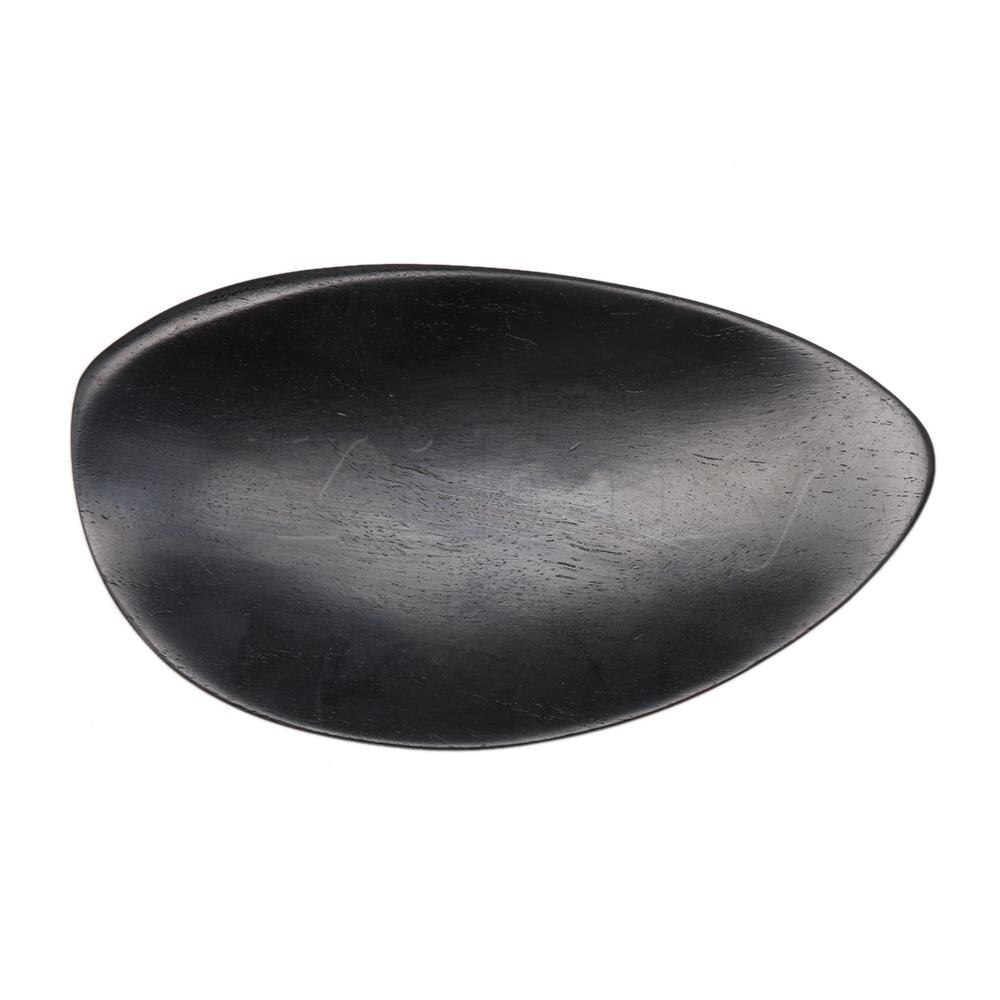 Yibuy Violin Chin Rest 4/4 Size Ebony Violin Chinrest Black for 4/4 Violin