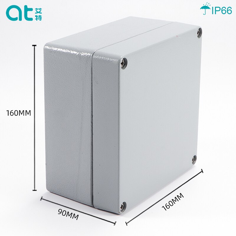 Aluminum IP66 Outdoor Waterproof Electrical Enclosure Cable Junction Box Wire Connection Box Die casting Metal Enclosure Case