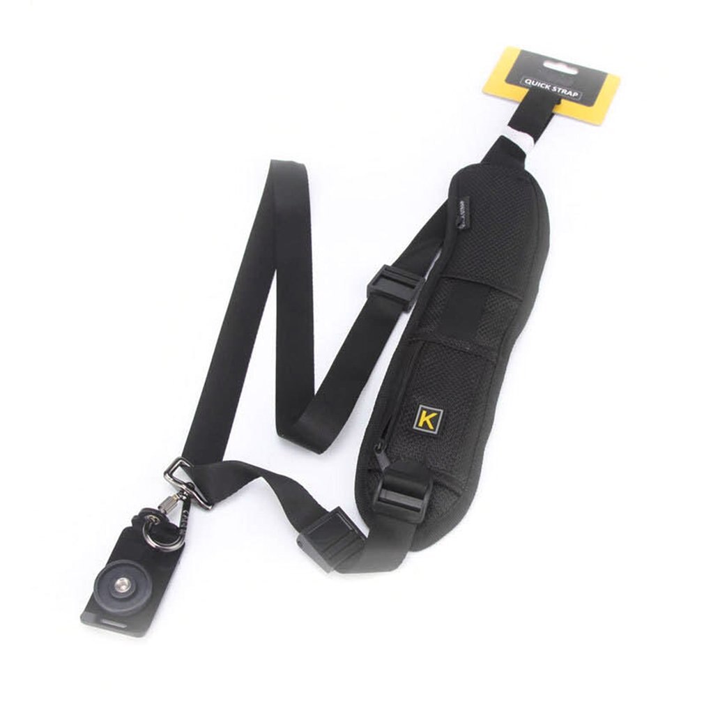 Sangle en Nylon antichoc pour appareil photo, ceinture d&#39;épaule simple, réglable, pour Canon, Sony, Nikon, SLR, DSLR