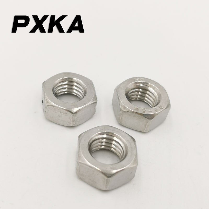 M8*1 10*1---30*2 hexagonal fine pitch nut screw cap anti-rust and anti-corrosion