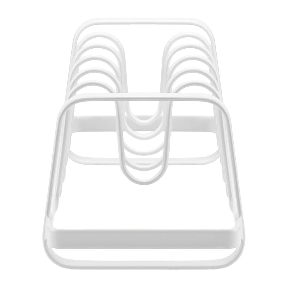 Multifunctional Pot Lid Holder Lid Organizer Pot Lid Rack Storage Pan Lid Cover Cabinet Pantry Dish Holder Rack Organizer