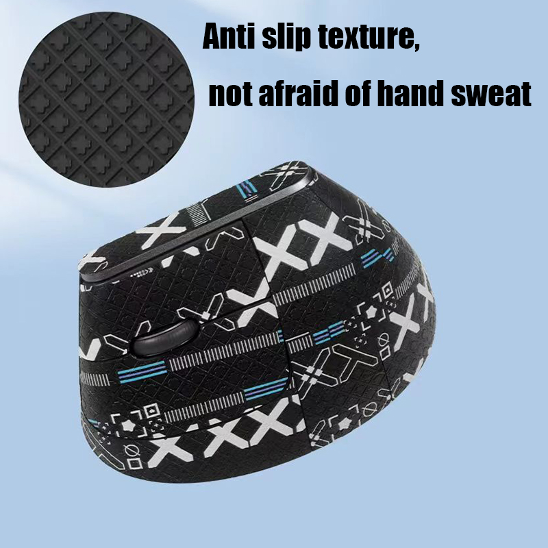 Mouse Full pack stickers for Logitech MX Vertical Mouse Grip Tape Skate Handmade Sticker Non Slip Lizard Skin