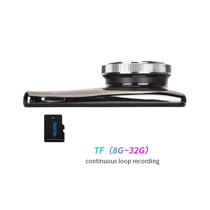 Q10 1296P Car DVR Dash Camera Rear View Video Recorder HD 4" ADAS Loop Recording Night Vision G-sensor 170° Wide Angle Dash Cam