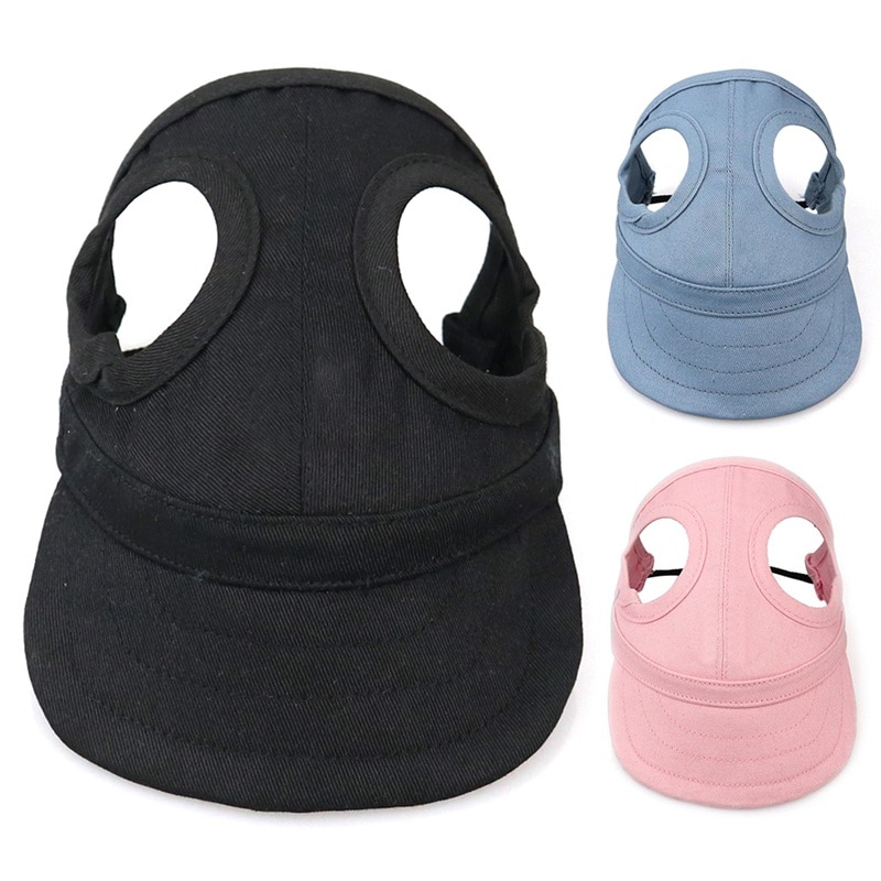 Chapeaux pour chien chat animal de compagnie | Bonnet de soleil d'extérieur pour chat chien, d'anniversaire chiot chat, Mini casquette solide, casquette de Baseball, accessoires Costume