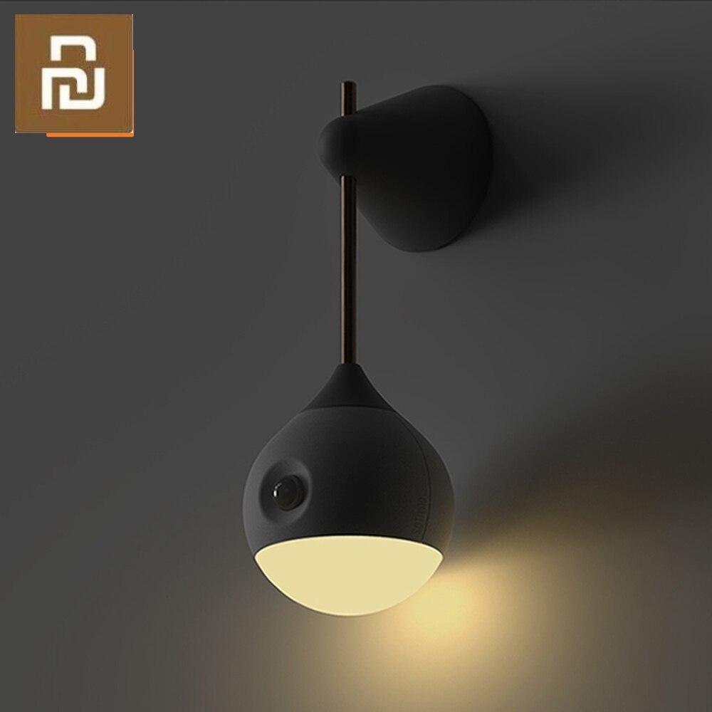 Sothing nachtlicht smart sensor tragbare infrarot-induktion usb-aufladung abnehmbare mijia nachtlampe für mi smart home