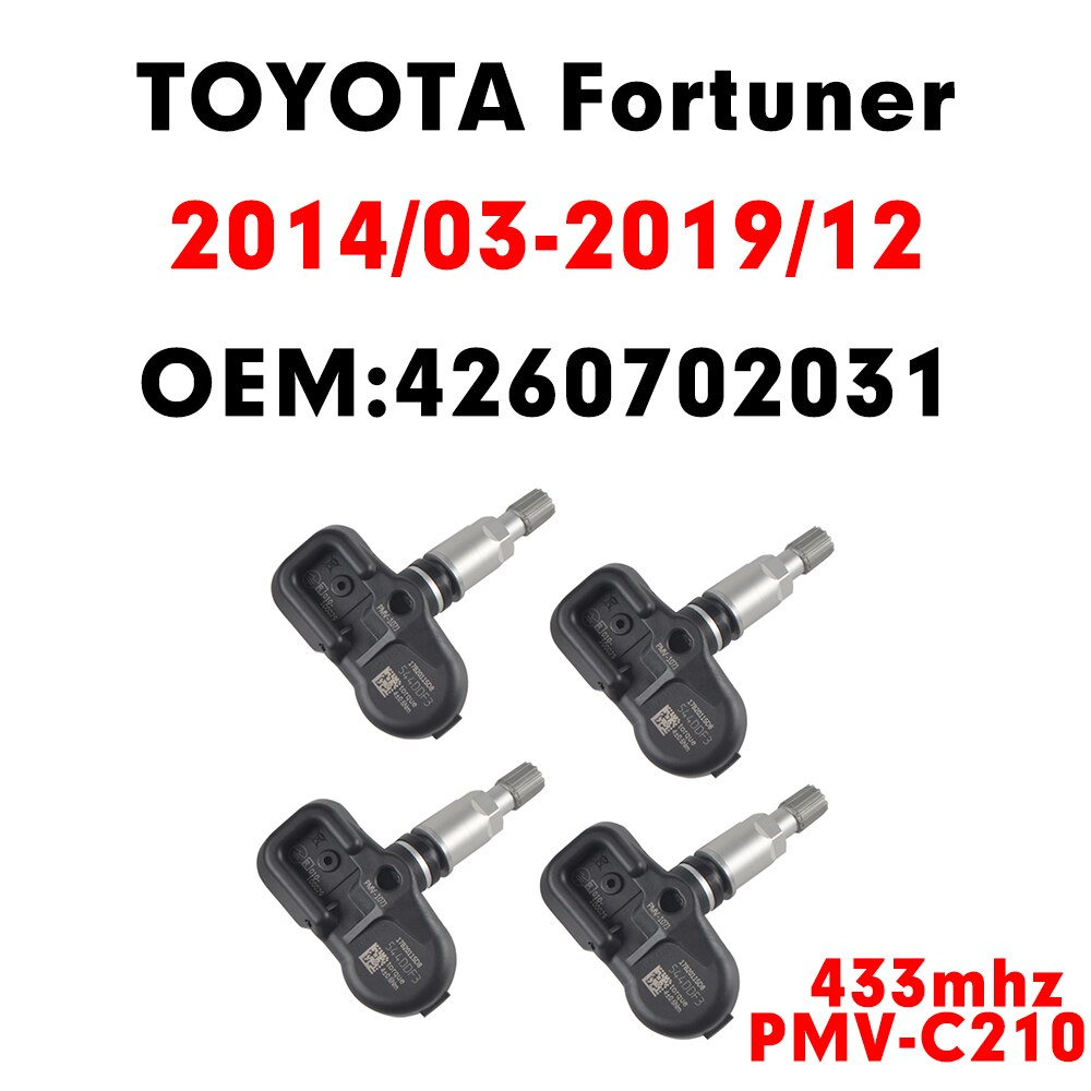 Forrtuner Tpms Bandenspanning Sensor Monitoring Systeem Voor Toyo... – Grandado