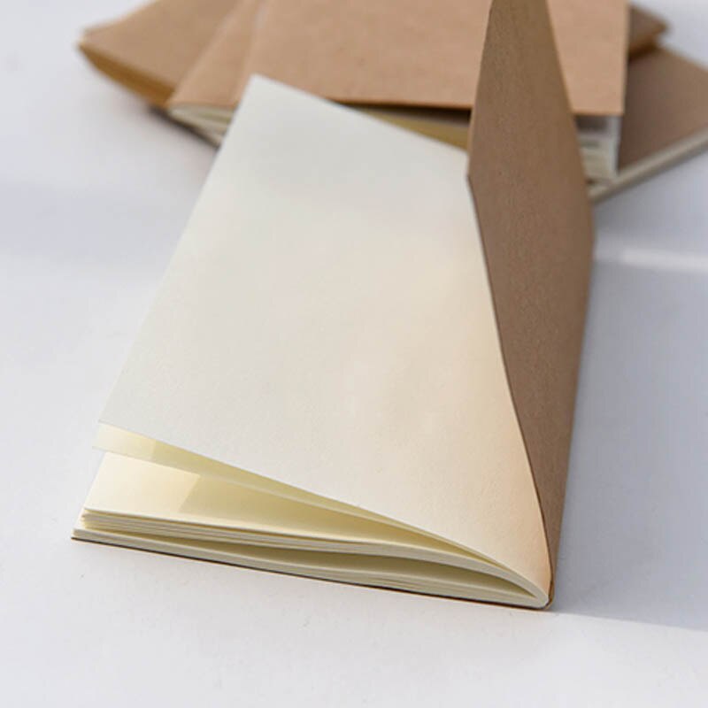 1PC Traveler Replenishment Notebook Replace Inner Core Laptop Diary Travel Journal Refills Insert Kraft Paper Planner Organizer