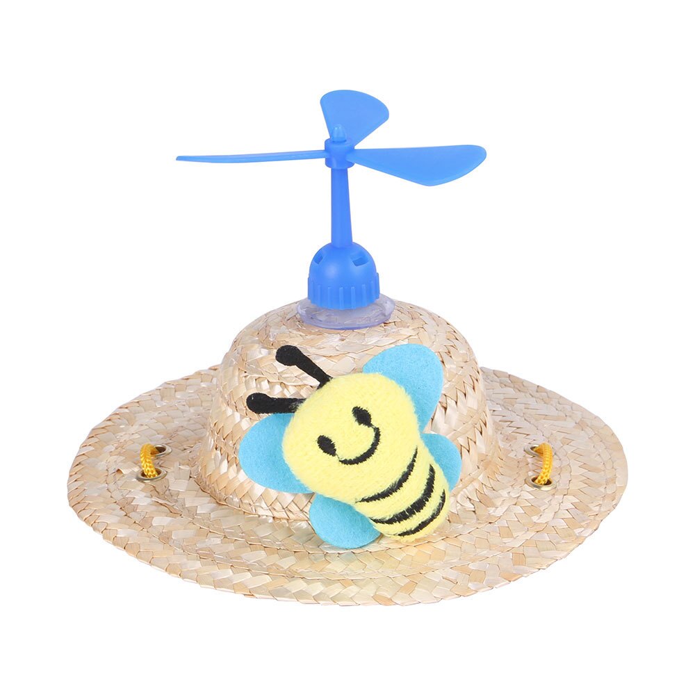 Letnia czapka dla kota kot akcesoria dla zwierząt słoma śliczna sombrero kapelusz dla psów koty artykuły dla zwierząt dla kot domowy