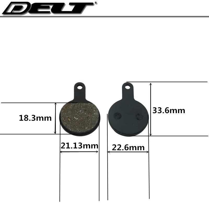4 Paar Fietsen Fiets Schijfrem Pad Voor Tektro Novela Iox. 11 MD-M311 Semi-Metallic