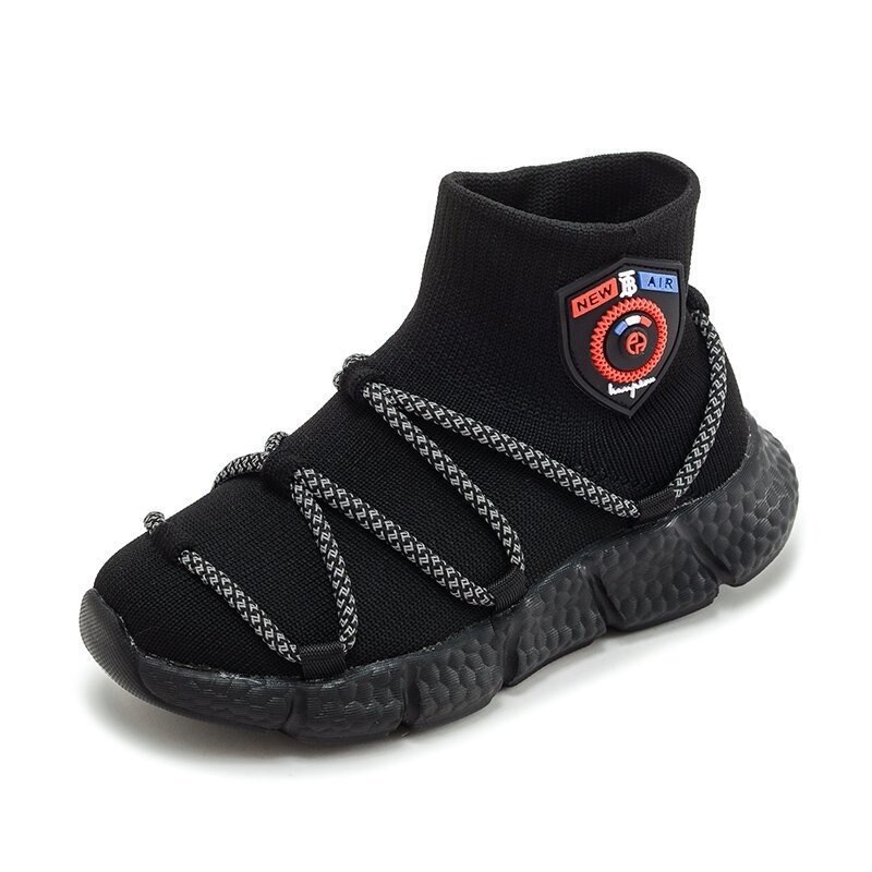 Kinderen Vliegende Gebreide Sokken Schoenen Lente Jongens En Meisjes Koreaanse Stijl Ademende Sport Kids Casual Schoenen CS97