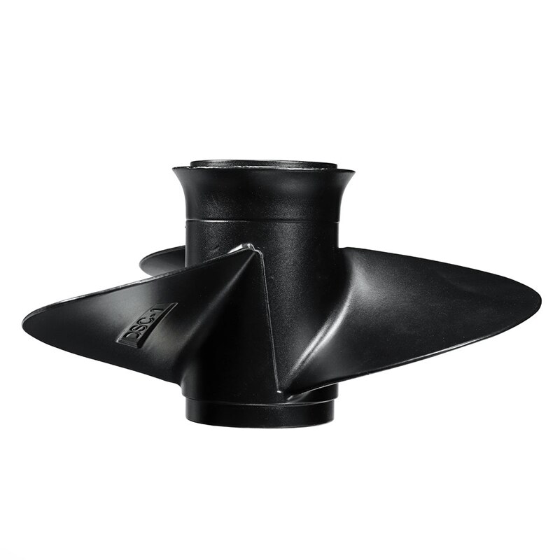 Påhængsmotor propel 58100-93723-019 til suzuki 8-20hp 9 1/4 x 9 aluminiumslegering 3 blad sort 10 spline tand r rotation
