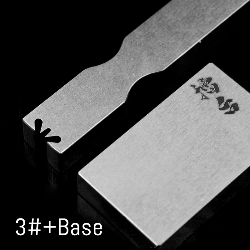 SOZO Zipper Tooth Remover Leather Craft Tool Handmade 1 Set 3# 5# Die Steel Smooth Chip Removal Without Jamming: number 3 with base