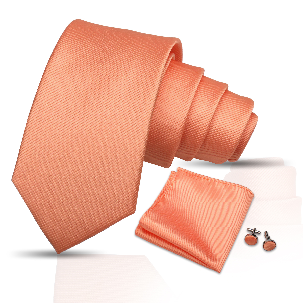 HUISHI männer 7,5 cm Krawatten einstellen Formale Luxus Bussiness Krawatte Krawatten Tasche Platz Manschettenknöpfe Weiß Kasten Hochzeit Für mann