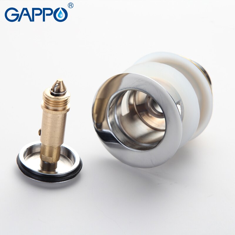 GAPPO Drains badkamer sink drain Zonder overloop gat gootsteen stop afval Waste Vanity Vessel wastafel afvoer