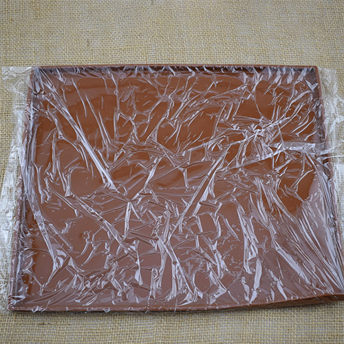 1pc tapis de cuisson antiadhésifs en silicone pour pâtisserie, moule à gâteau, outil de cuisson, accessoires de cuisine: Brun