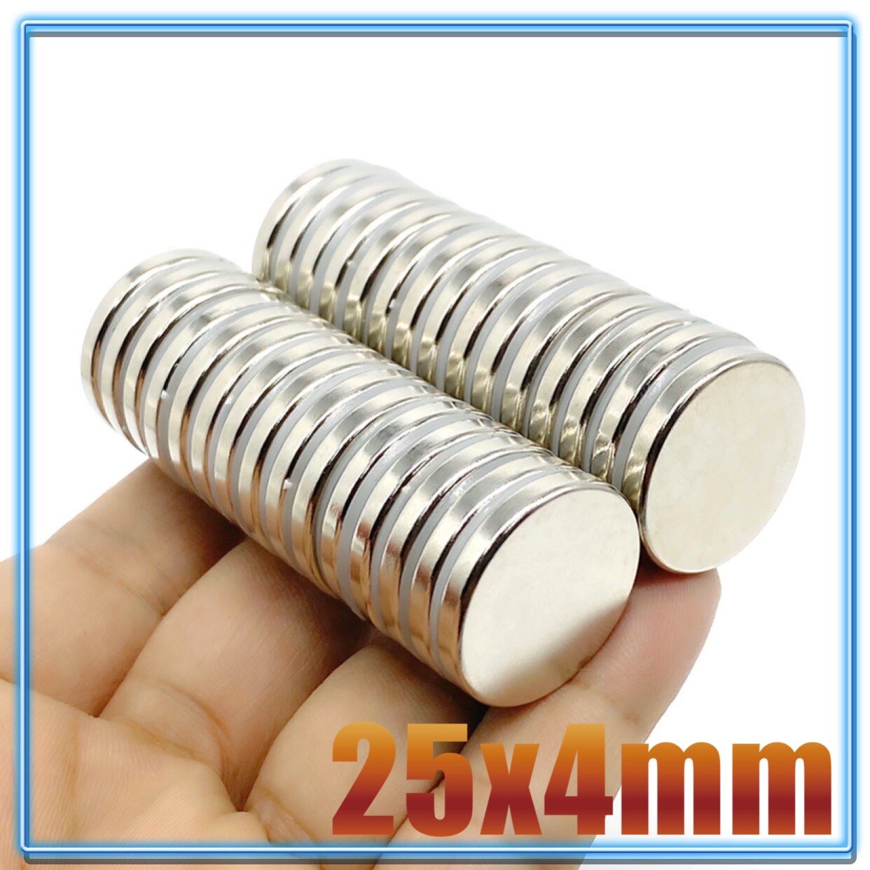 2~50Pcs 25x4 Powerful Magnets 25mmx4mm Permanent Round Magnet 25x4mm Fridge Neodymium Magnetic Super Strong magnet 25*4 mm