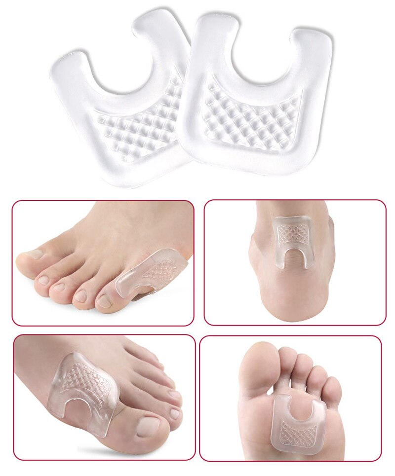 1pair=2pcs Genuine Special Hallux Valgus Bicyclic Thumb Orthopedic Braces Toe Corrector Daily Silicone Toe Big Bone Bunion: 1pair style 12
