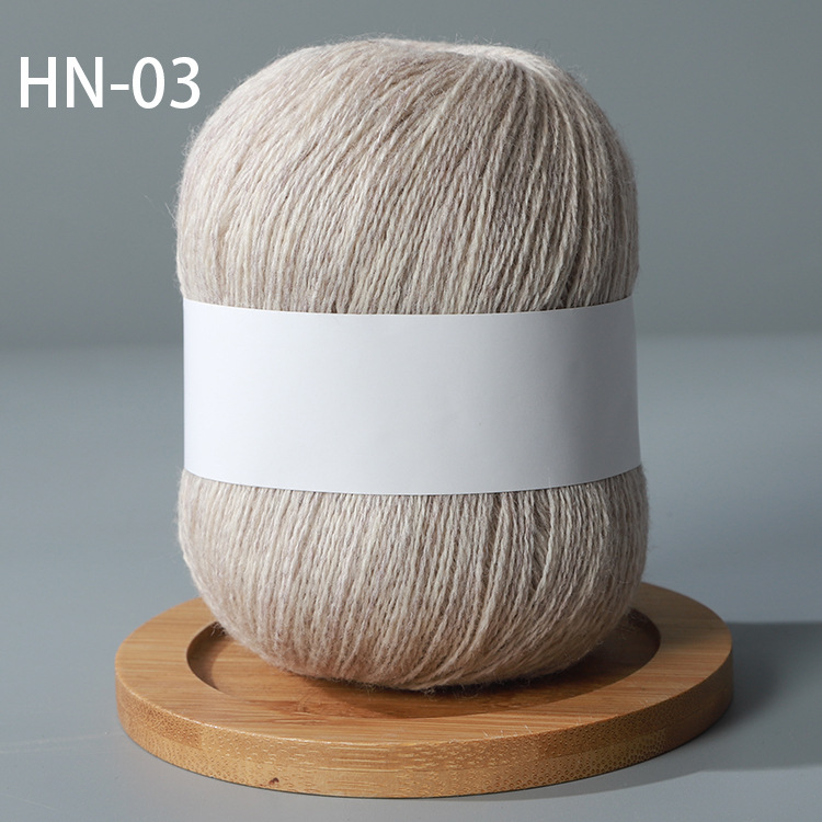 300 grammi di filato di cachemire lavorato a maglia a mano di lana pettinata di alta qualità sciarpa di lana maglione fili di Lanas mongoli: verde