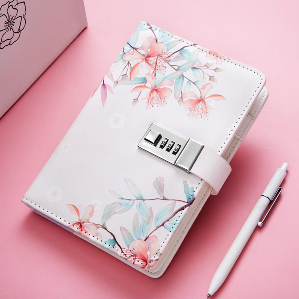 Password Notebook with Combination Lock 112 Sheets Personal Secret Diary Journal Notepad Office School Supplies Memopad