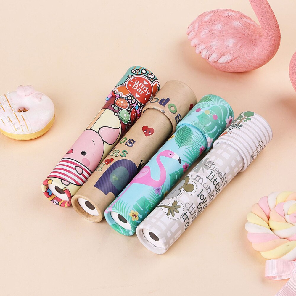 5Pcs Interactive Rotating Kaleidoscope Educational Plaything (Random Style)