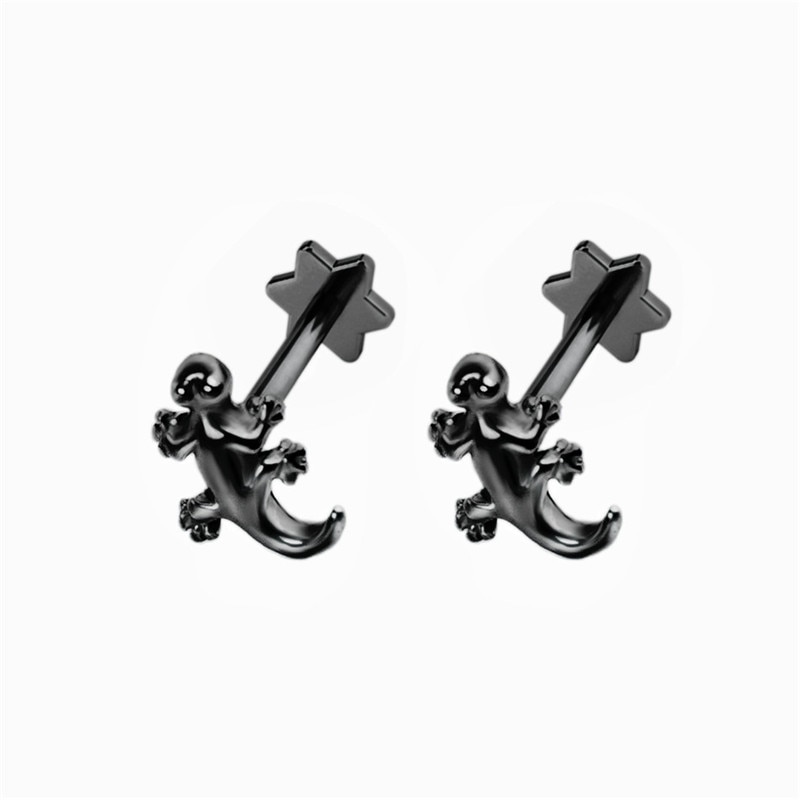 1pc Tragus Ear Cartilage Piercing Ring Helix Labret Piericngs 1.2*8*4mm Lip Studs Rook Lobe Piercing Body Jewelry Ear Piercing