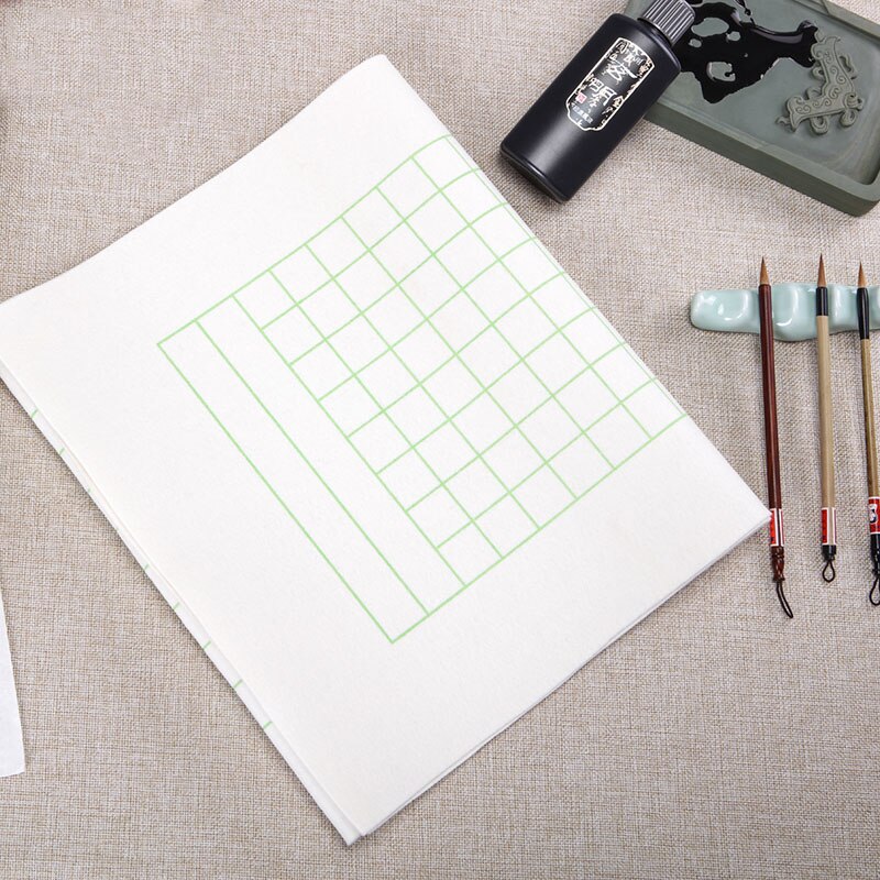 138*40Cm, chinese Kalligrafie Vilt Pad Check Schilderen Mat Inkt Absorber Kalligrafie Absorberende Mat Noodzakelijk Chinese Schrijven Gereedschap