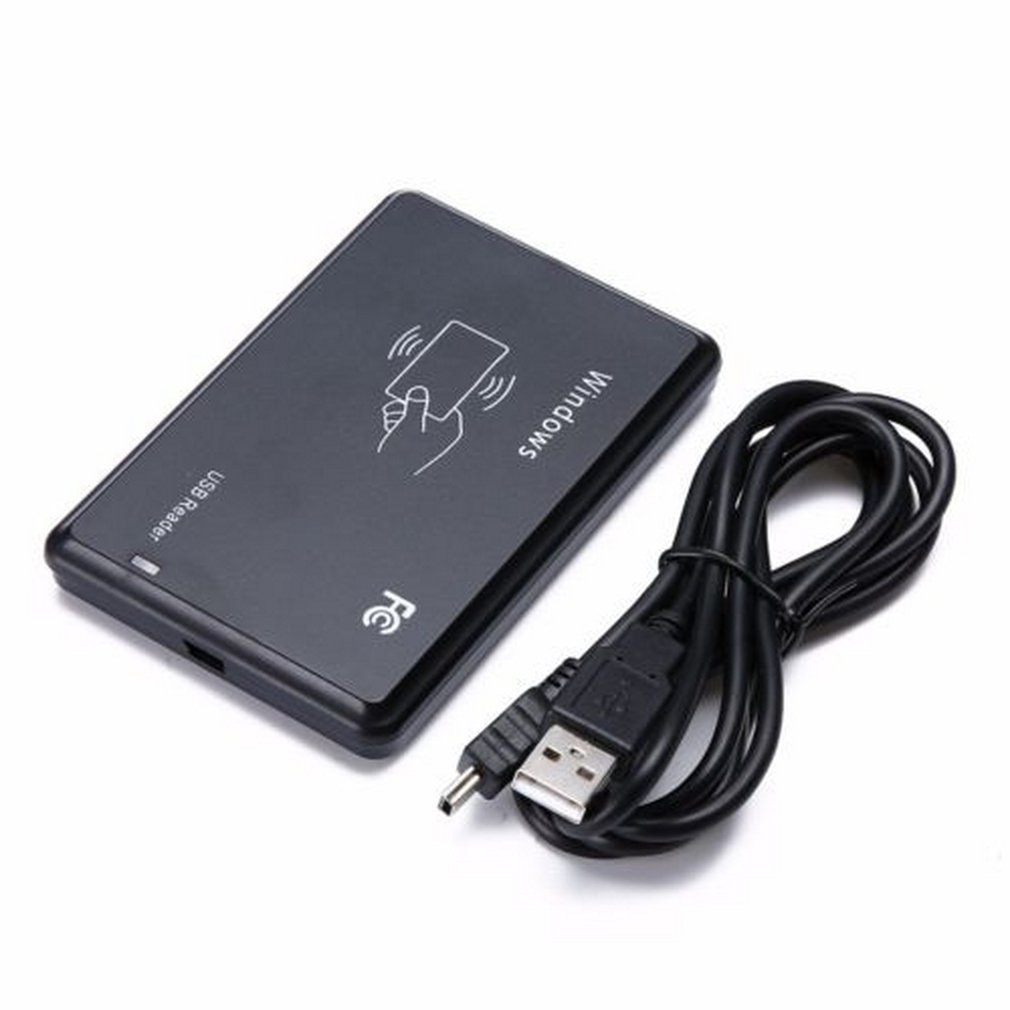 Ultra Thin Compact Size 125kHz USB RFID Contactless Proximity Sensor Smart non-contact ID Card Reader