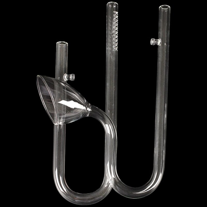 Tube de Tube de lys en verre d&#39;aquarium de 16mm, réservoir de poisson, usine d&#39;eau aquatique, cartouche de filtre, ensemble de tuyaux à ventouse