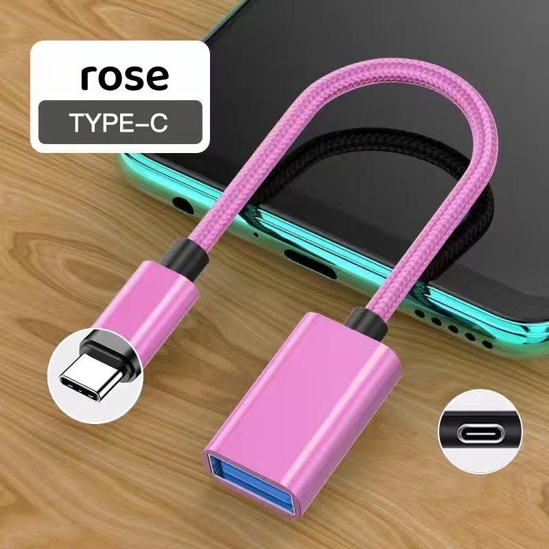 USB 3.0 To Type C OTG Cable Adapter Converter For Xiaomi Huawei Oneplus Data Cable Flash Drive Connector USB Adapter TypeC Cable: Blue