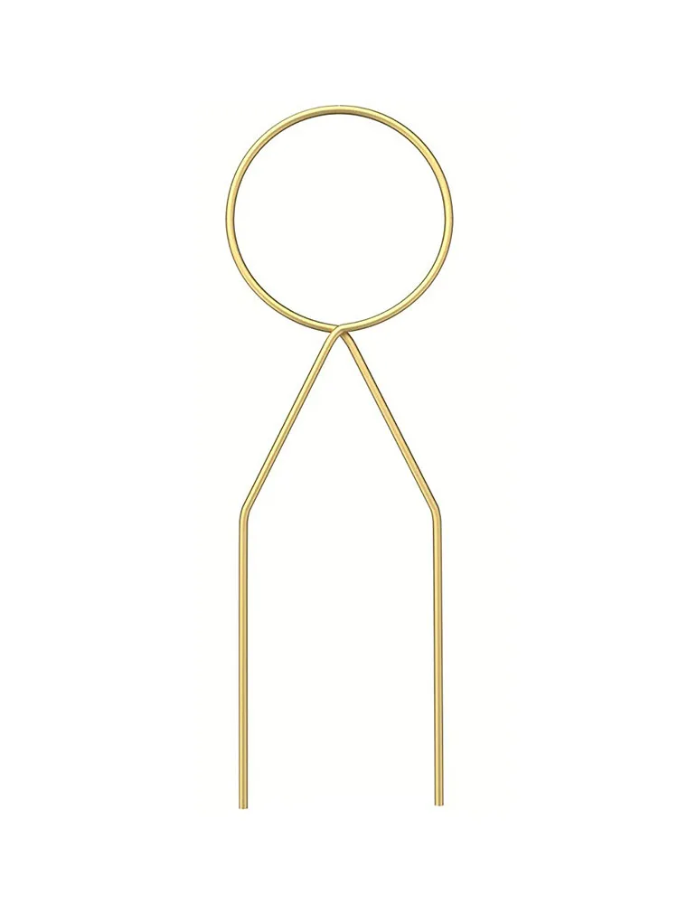 Metall gitter für Kletter pflanzen Ich bin Garten, Pflanzen kletter Regal Topfpflanzen Gold gitter unterstützen Garten bedarf: S / Gold