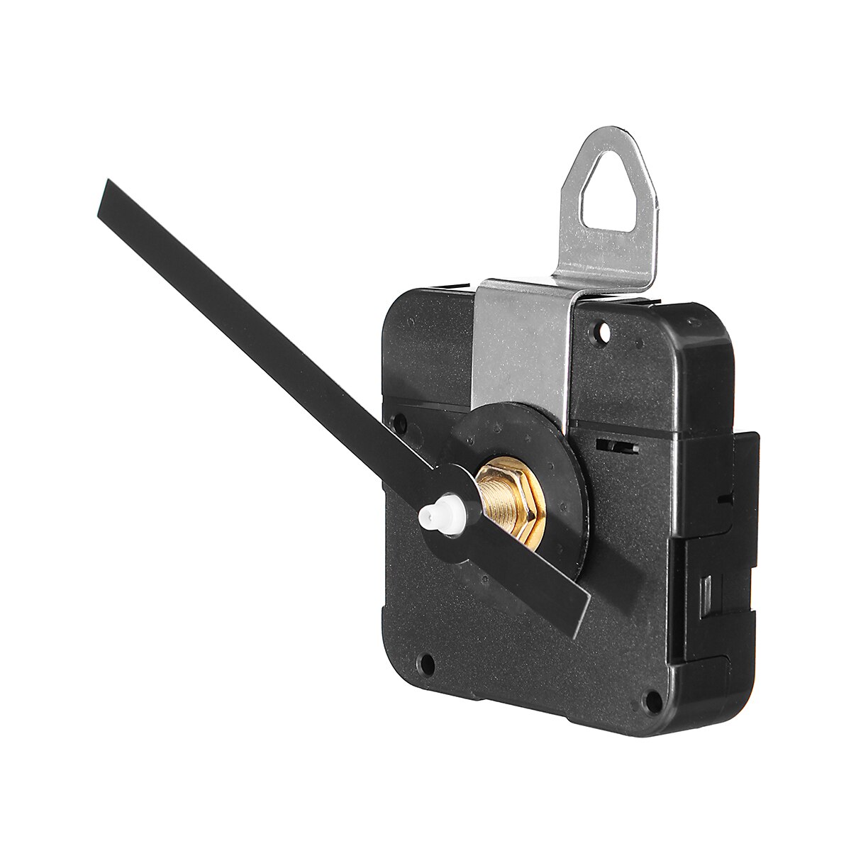 DIY Wall Quartz Clock Movement Motor Mechanism Hands Fitting with Metal Hanger Accessories